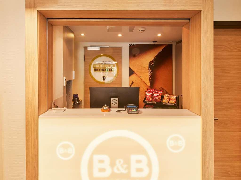 B&B Hotel Offenbach-Sd Inreriör bild
